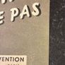 Original 1949 French Industrial Safety Poster Image 5