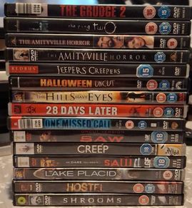 Selection of Horror movies