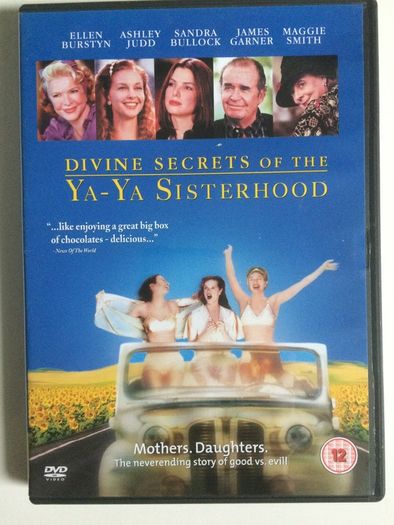 Divine Secrets Of The Ya-Ya Sisterhood [2002] Sandra Bullock, Ellen Burstyn, Fionnula Flanagan, James Garner, Ashley Judd & Maggie Smith [Movie DVD]