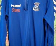 Inchicore Athletic Official hummel Half Zip Football Jersey (Adult Small) FREE POST