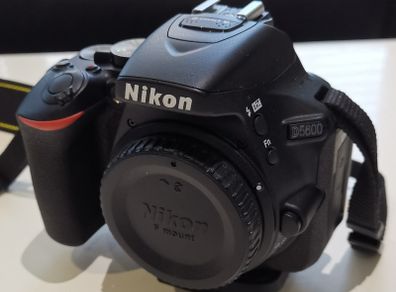 Nikon D5600 + 18-55mm VR + 70-300mm AF-P | Mint | Only 4,277 Shutter Count