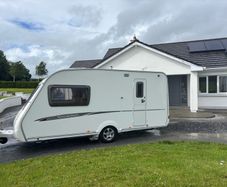 swift  charisma 230 2 berth caravan