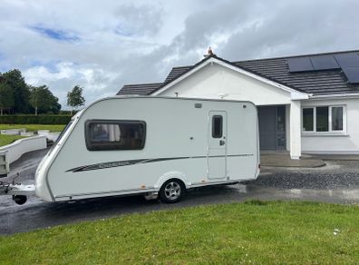 swift  charisma 230 2 berth caravan