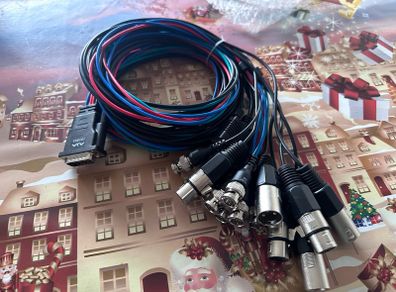 Aja 101884 Kona-l Breakout Cable / Xena, Oem Lh, Lse,