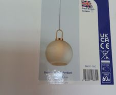 3 and 1 Pendant lights New in Box