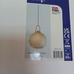 3 and 1 Pendant lights New in Box