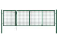 main image for ad Garden Gate Steel 350x100 cm Green