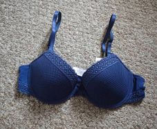 New Padded Blue Bra 36A
