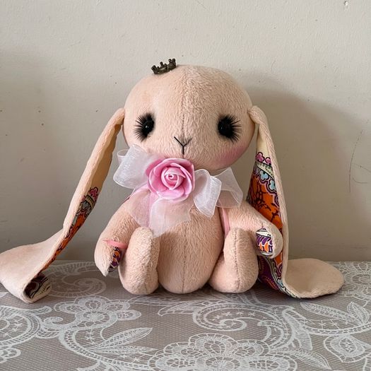 Handmade princess bunny rabbit