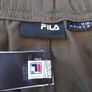 Men khaki FILA tracksuit bottoms, like New, size S Image 2