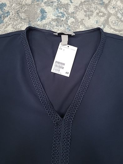 Navy Ladies Top H&M