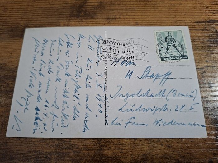 Vintage Postcard Helios Specialist Hospital, Vogelsang bei Gommern, Germany - free standard postage