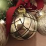 8 luxury christmas baubles from Meadow & byrne Image 4