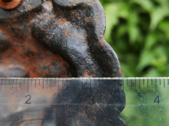 Antique Cast Iron Lion Head Door Knocker