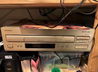 Onkyo laserdisc player NTSC