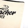 Best Teacher Ever Makeup Bag Pencil Pouch Image 3