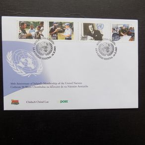 Ireland 2005.50th Anniversary of Ireland's Membership in the United Nations.First Day Cover.FDC.
