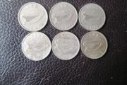 1950-68 Ireland 6 Pence Coins