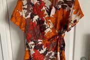 Monsoon ladies silk wrap blouse