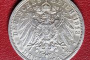 Germany Prussia 3 Mark - William II Reign Silver coin
