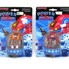 Vintage 1994 Power Workbot Robot Wind Up Walking Very Rare  Made By New Ray  Brand New Sealed Misb