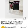 Brand New Soho New York Brush Cube With Dividers - RRP - 10.99 Image 7