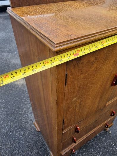Art Deco tallboy cabinet