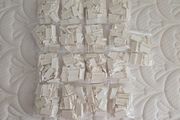 850 lego 2x4 white tiles