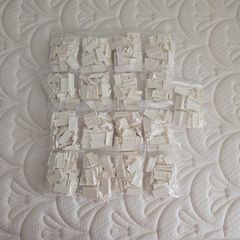 850 lego 2x4 white tiles
