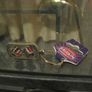 Dice Design/Metal Keyring/London Pictures. Image 2