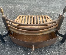 Fire front,grate & ash box