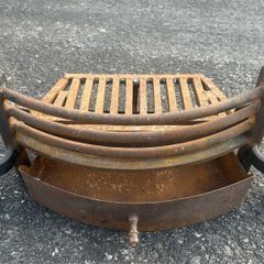 Fire front,grate & ash box