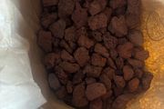 Red Lava Rocks for Fire Pits