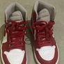 nike air jordan red and white Image 2