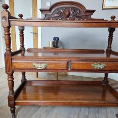 Victorian Mahogany three tier whatnot/etagere