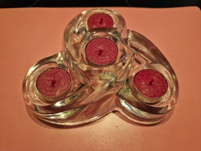 3 Table Centre Piece Tea Light Holders