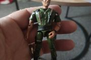 1986 Lanard The Corps! HAMMER Airborne Snipper v6 3.75" Action Figure RED Beret