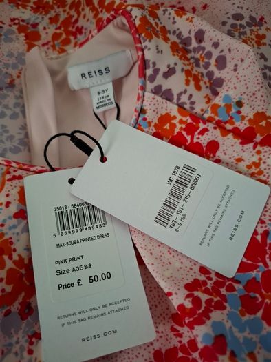 Girls Reiss dress BNWT RRP 60