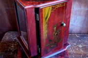 Vintage chinoiserie tabletop chest