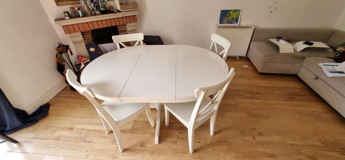 IKEA INGATORP Extendable Dining Table +