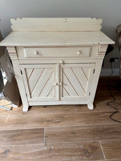 Cream cabinet
