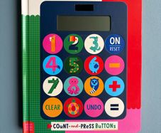 My First Calculator Interactive Learning Book Hardback Illustrated Children Book