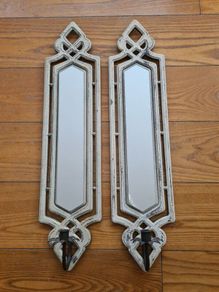 Two Wall Sconces Vintage Style