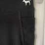 bottoms nwt Victoria secrets pink black yoga bottoms with cut out detail small Image 3
