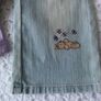 Baby Clothes Set: Top & Jeans with Hand Stitched Motifs: 12-18 Months Image 4