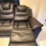 Black leather electric recliner sofa - Emily 3 seater Harvey Norman Image 4