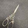 Antique Pre 1900 German solid silver grape scissors Image 2
