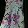Bhs Ivory floral midi dress size UK16 EU44 Postage included Image 5