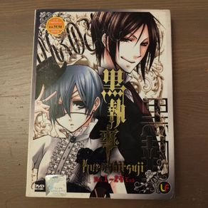Black Butler kuroshitsuji vol 1-24 End dvd