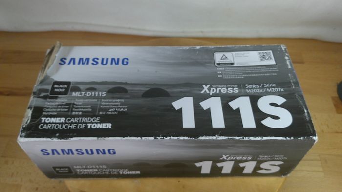 Genuine Samsung MLT-D111S Black Toner Cartridge Sealed Xpress M2020 M2022 M2070